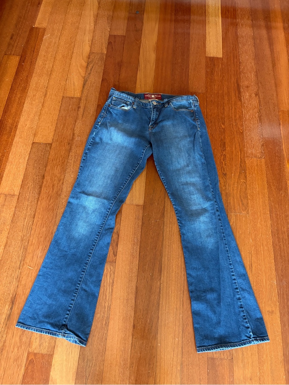 Lucky Brand Blue Flare Jeans - Wide Leg Denim